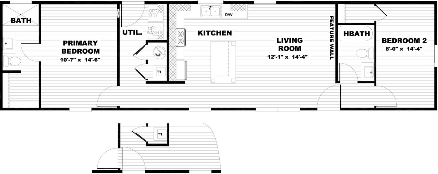 Levi 16602B floor plan