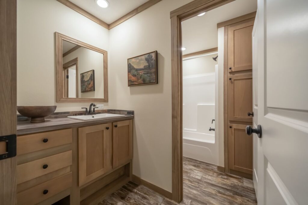 Clayton Boujee Premier double wide mobile home, interior view 11