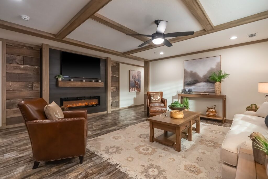 Clayton Boujee Premier double wide mobile home, interior view 12