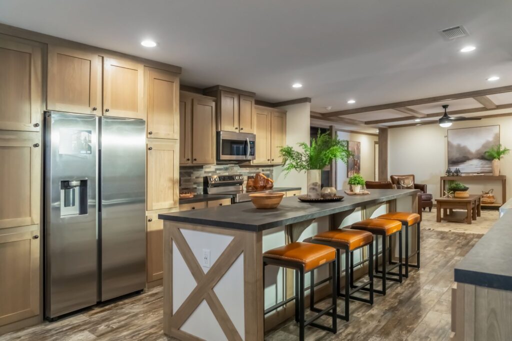 Clayton Boujee Premier double wide mobile home, interior view 7