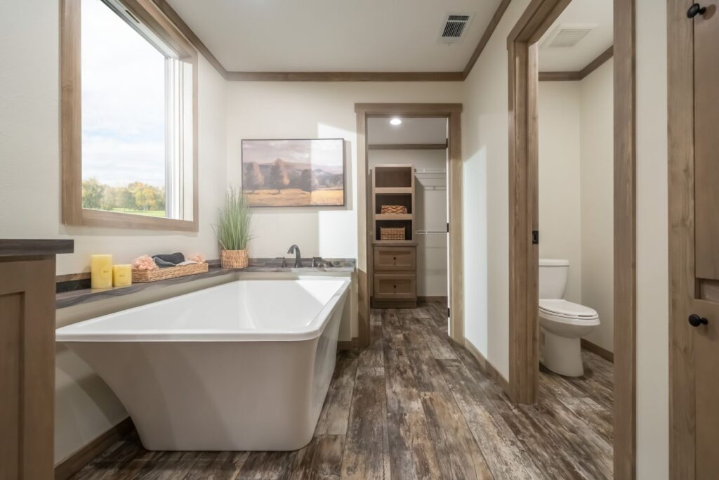 Clayton Boujee Premier double wide mobile home, interior view 21