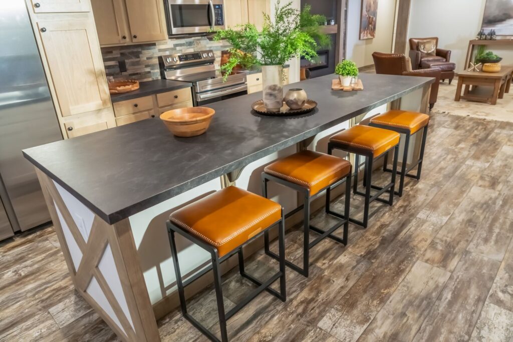 Clayton Boujee Premier double wide mobile home, interior view 3