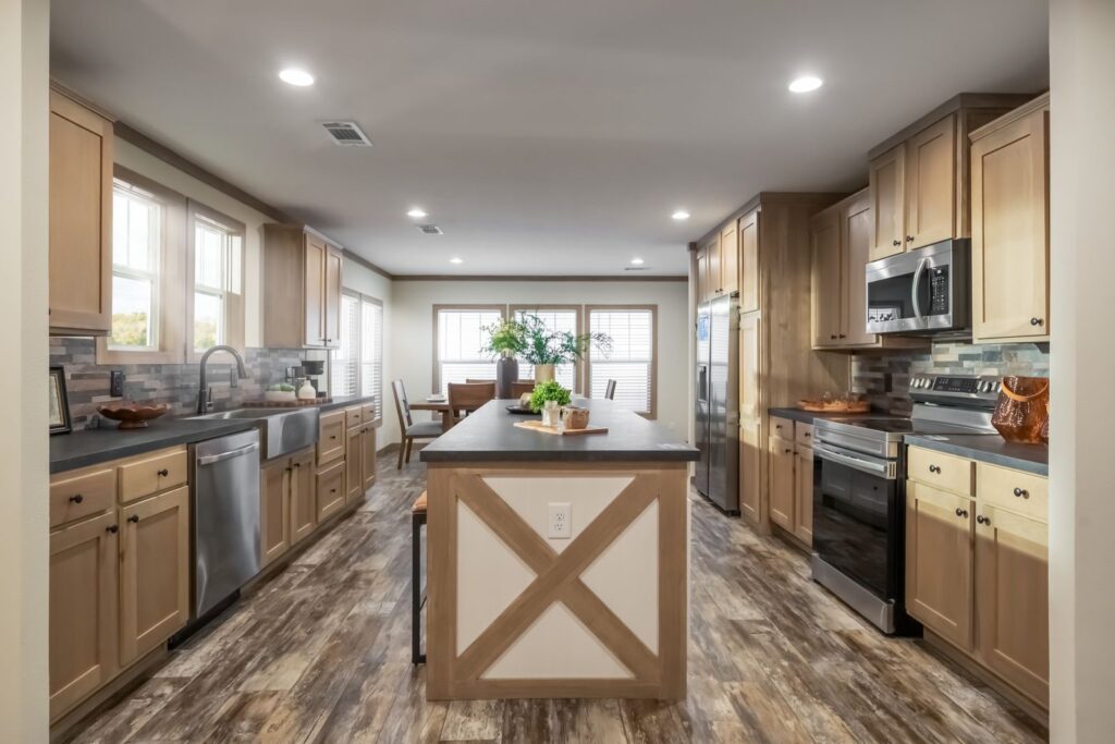 Clayton Boujee Premier double wide mobile home, interior view 17