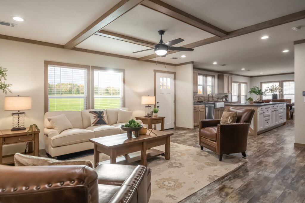 Clayton Boujee Premier double wide mobile home, interior view 16