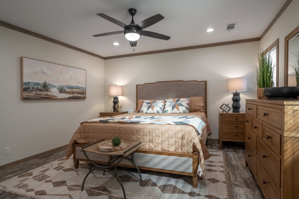 Clayton Boujee Premier double wide mobile home, interior view 19