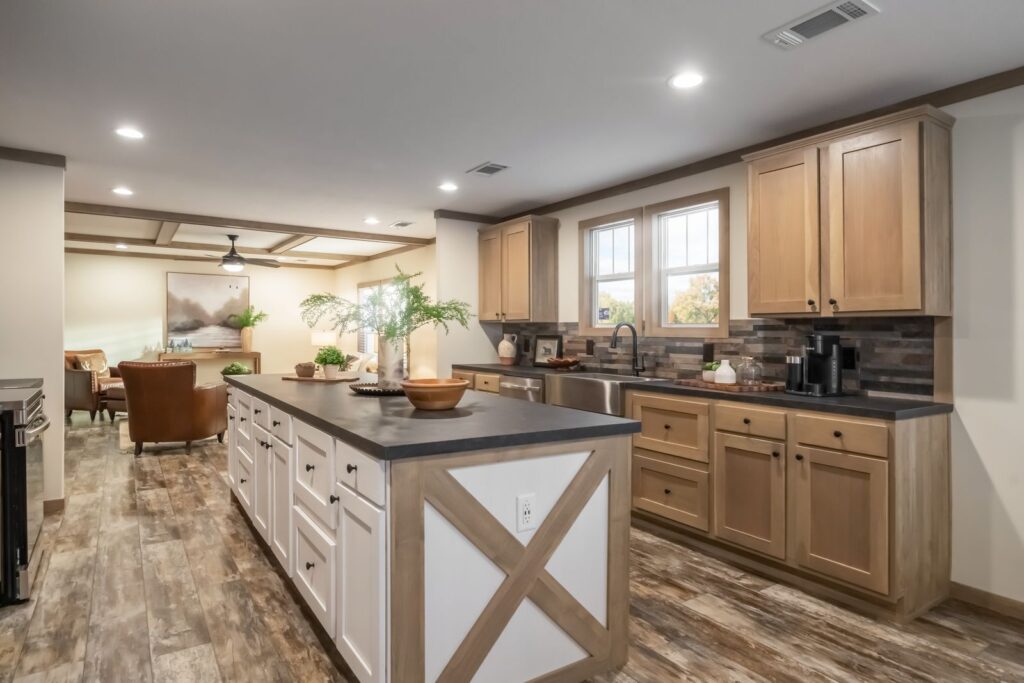 Clayton Boujee Premier double wide mobile home, interior view 6