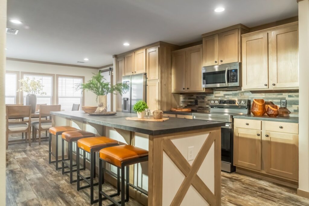 Clayton Boujee Premier double wide mobile home, interior view 8