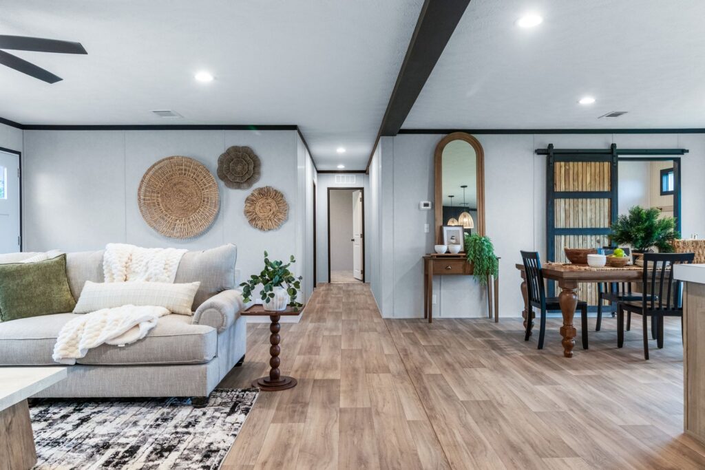 Interior view 8 of the Clayton Odyssey 4 bedroom, 2 bath manufactured home at Granger Mobile Homes