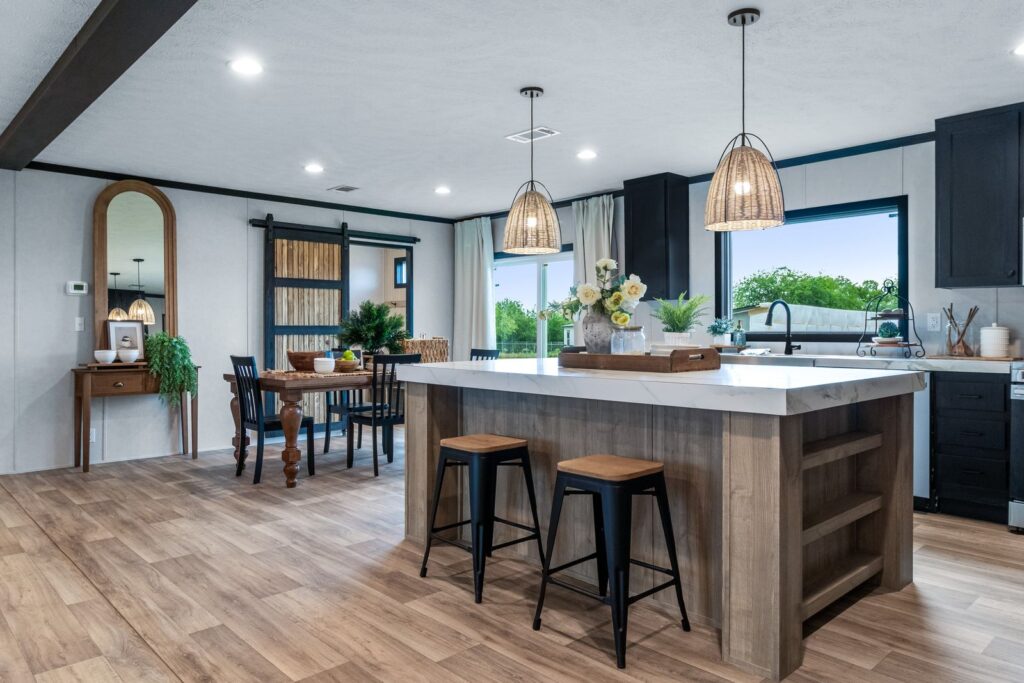 Interior view 7 of the Clayton Odyssey 4 bedroom, 2 bath manufactured home at Granger Mobile Homes