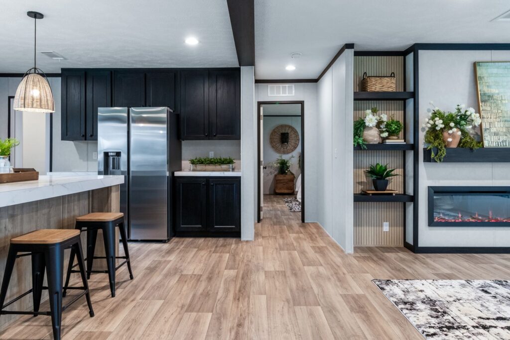 Interior view 6 of the Clayton Odyssey 4 bedroom, 2 bath manufactured home at Granger Mobile Homes