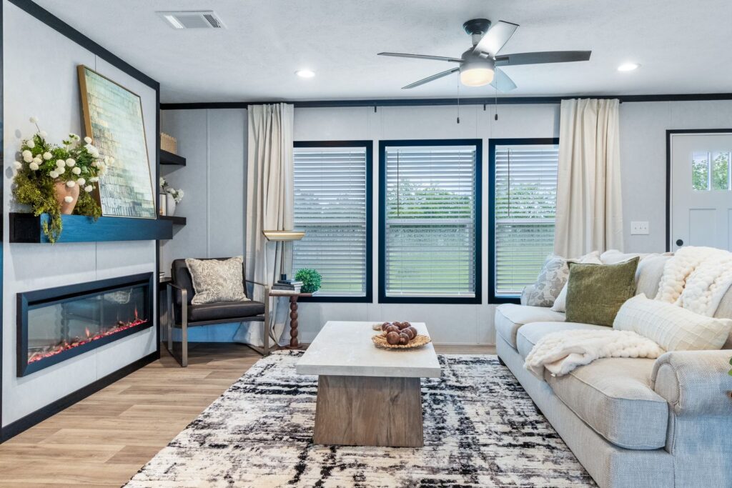 Interior view 10 of the Clayton Odyssey 4 bedroom, 2 bath manufactured home at Granger Mobile Homes