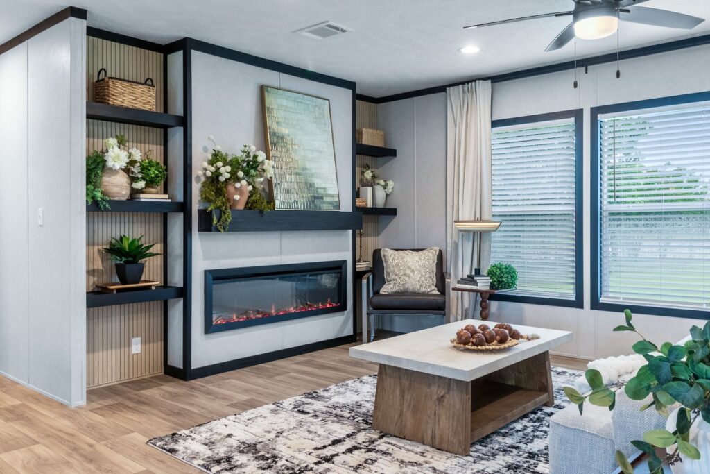 Interior view 5 of the Clayton Odyssey 4 bedroom, 2 bath manufactured home at Granger Mobile Homes