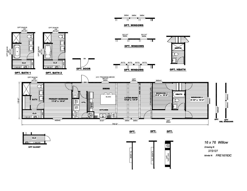 The Willow by Clayton: Floor plan