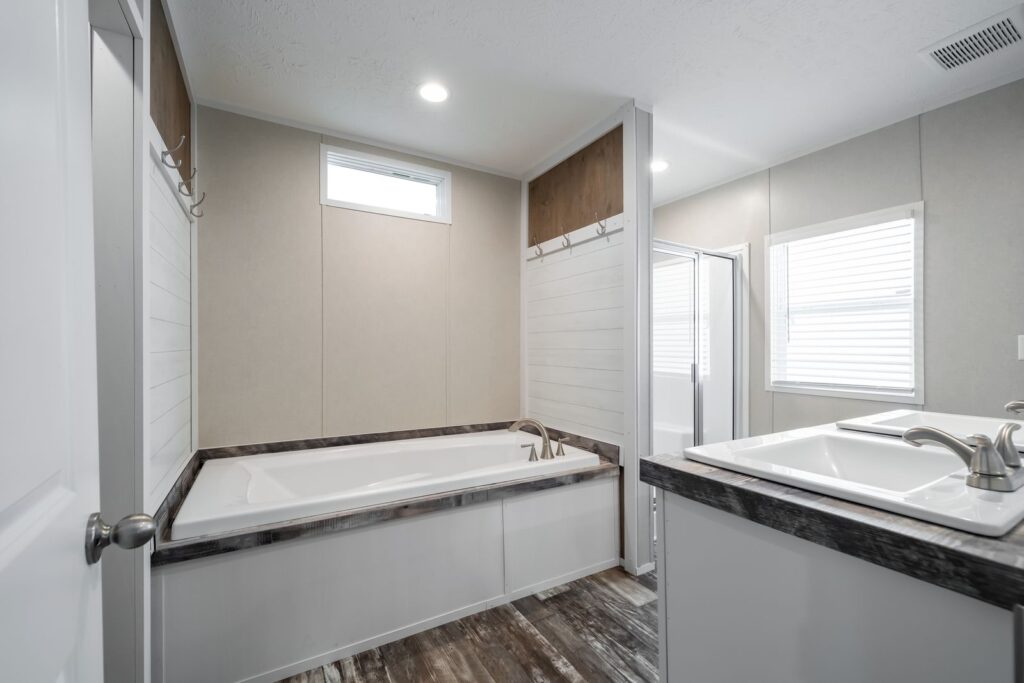 The Willow by Clayton: Primary bathroom garden tub